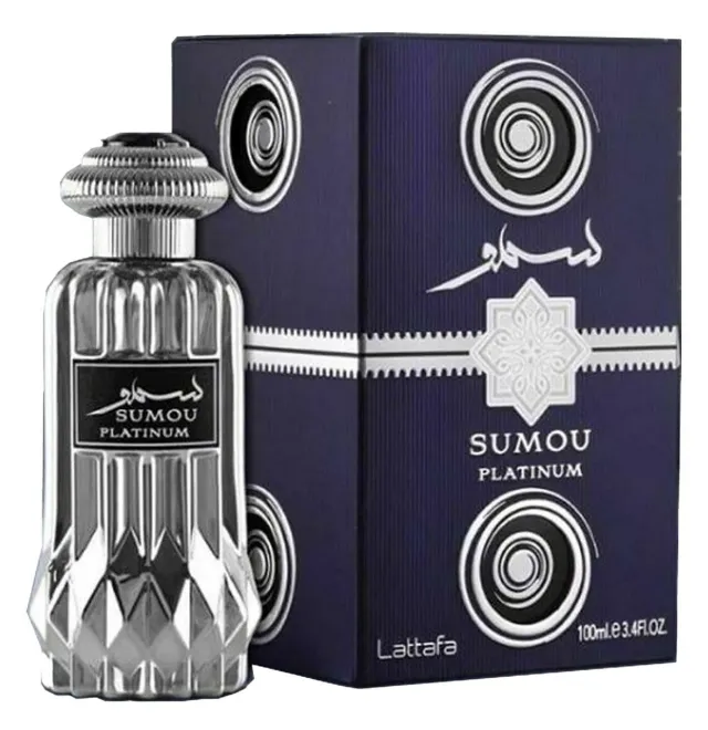 Sumou Platinum EDP by Lattafa – bottle