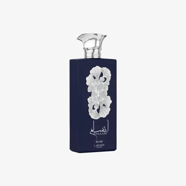 Ansaam Silver EDP by Lattafa – bottle