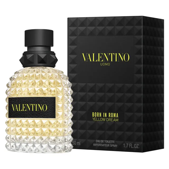 Uomo Born In Roma Yellow Dream EDT by Valentino – bottle